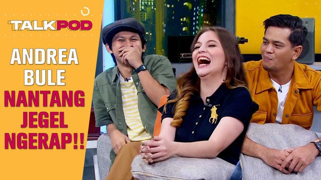 Surya Jegel Geli Sendiri Ketemu Andrea! Logatnya Medok Banget Tapi Bungkusnya Bule!