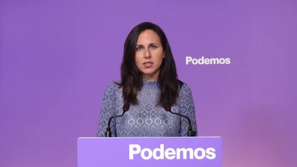Belarra: "Concurriremos a las elecciones generales con Sumar"
