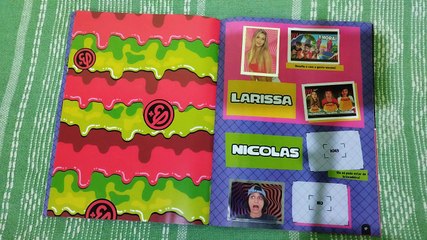 Album de figurinhas ENALDINHO colando as figurinhas video 4