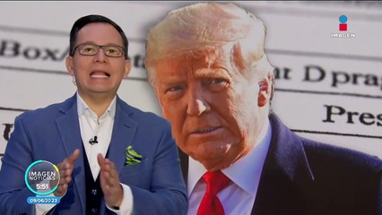 Departamento de Justicia de EU presenta 7 cargos federales contra Trump