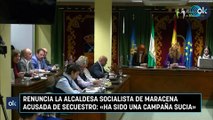 Renuncia la alcaldesa socialista de Maracena acusada de secuestro: «Ha sido una campaña sucia»