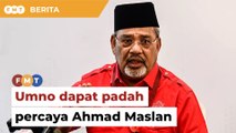 Tajuddin dakwa Umno dapat padah nasihat Ahmad Maslan