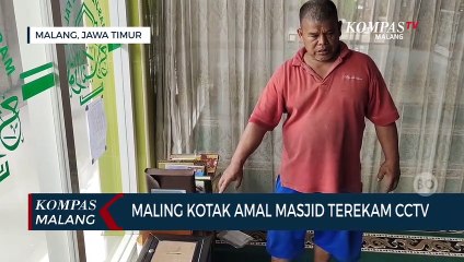 Download Video: Sudah 5 Kali Beraksi, Maling Uang Kotak Amal Masjid Meresahkan Warga