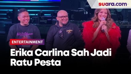Kini Ada Lagunya, Erika Carlina Sah Jadi Ratu Pesta