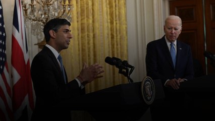 Joe Biden et Rishi Sunak renforcent leur coopération face à "de nouveaux défis"
