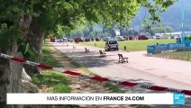 Francia: víctimas de ataque con cuchillo en Annecy permanecen en recuperación