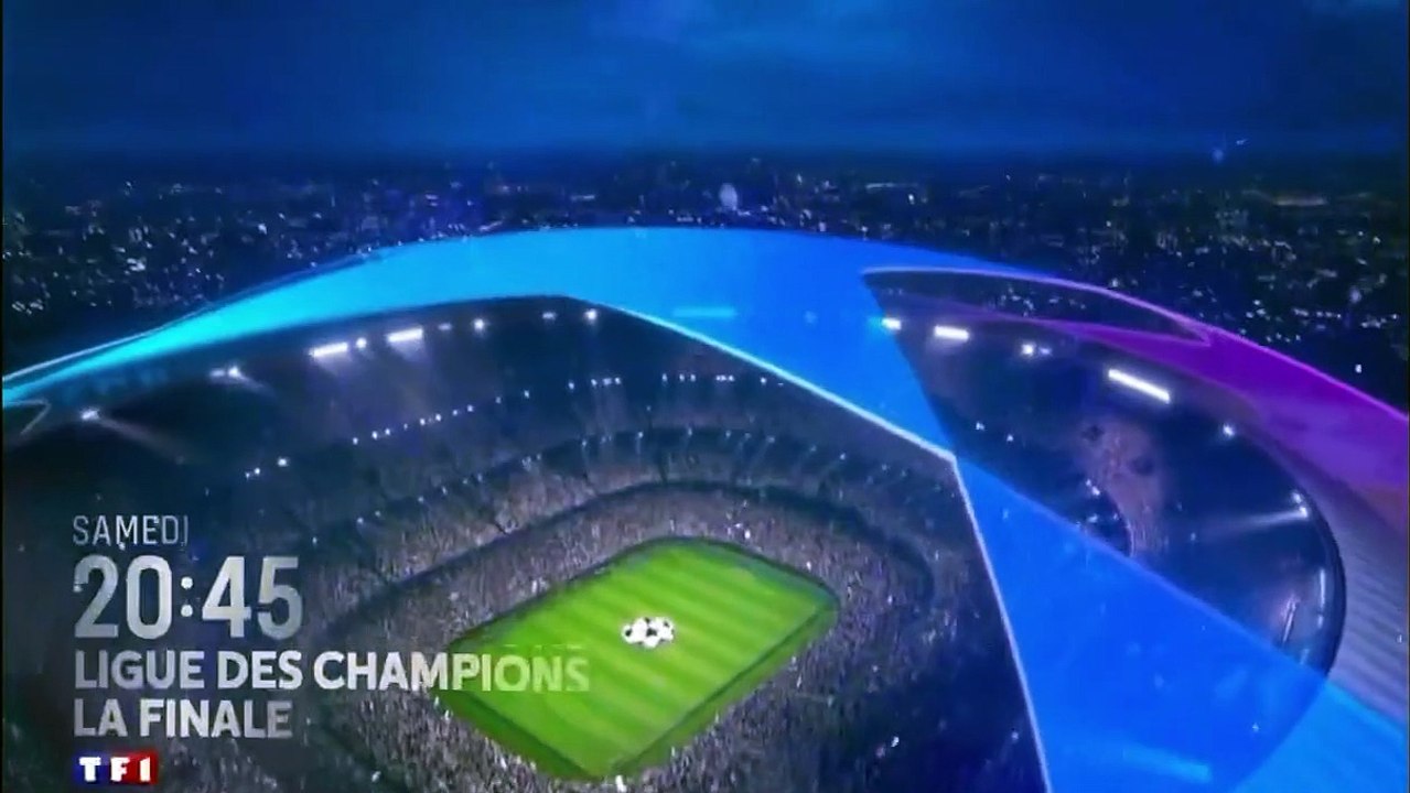 Bande-annonce de la finale de la Ligue des Champions diffusée sur TF1