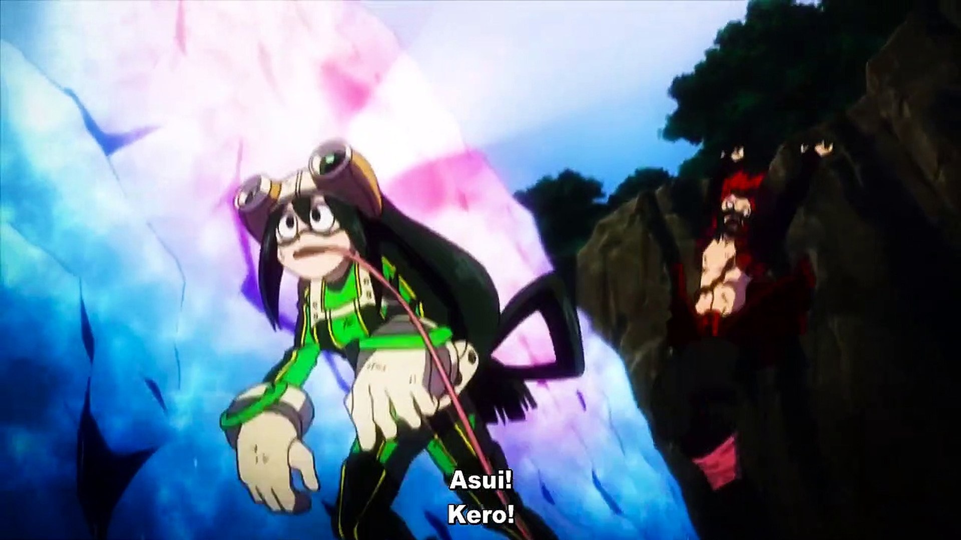 Todoroki Ida Kirishima Tsuyu vs Chimera My Hero Academia Heroes Rising