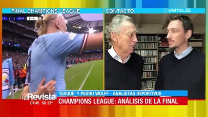 Final de Champions: Inter y el City bajo la lupa de Quique y Pedro Wolff