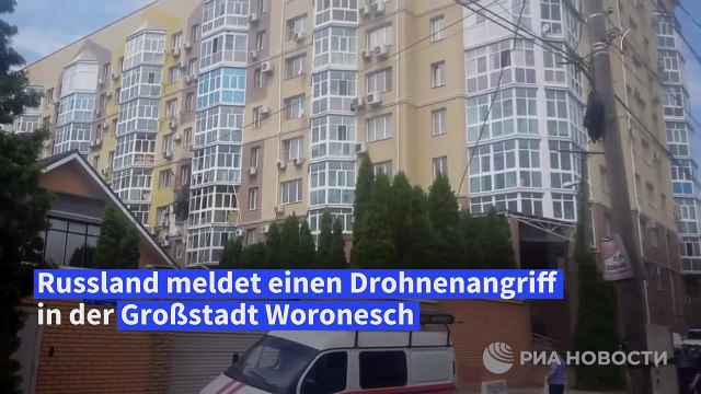 Behörden: Wohnhaus im Süden Russlands bei Drohnen-Absturz getroffen