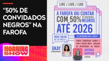 Gkay é detonada nas redes ao anunciar “cotas raciais” em sua festa