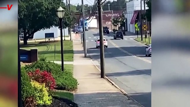 Dramatic Video Shows North Carolina Train Plowing Into Semi-Trailer