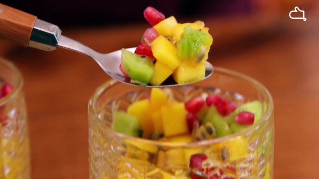 Finissez vos repas en beauté avec ce sirop pour salade de fruit