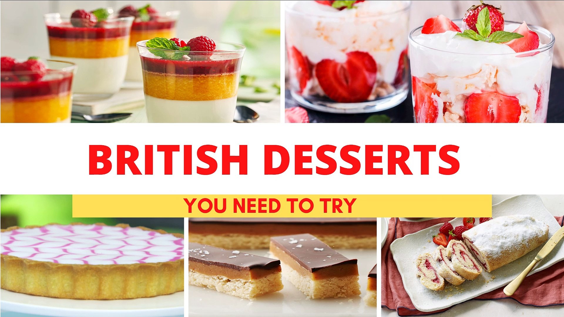 Most Popular British Desserts