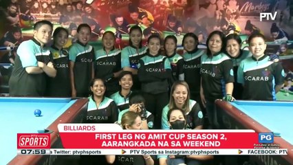 First leg ng Amit Cup Season 2, aarangkada na sa weekend