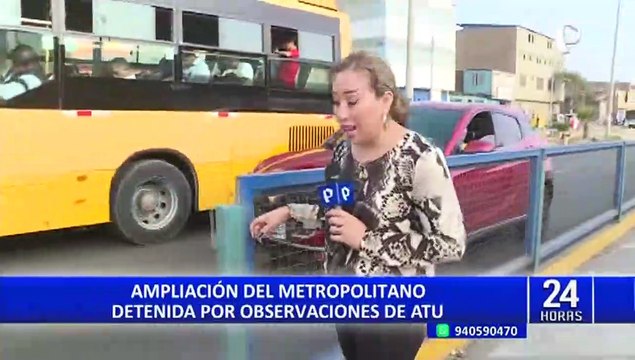 Metropolitano: ampliación del tramo norte sigue detenida por observaciones de la ATU