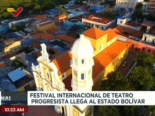 Llega al estado Bolívar el Festival Internacional de Teatro Progresista Venezuela 2023