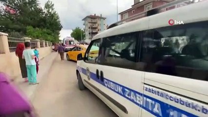 Ankara'da korkutan gıda deposu yangını