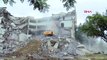 Début des travaux de démolition du bâtiment du rectorat de l'Université Dicle