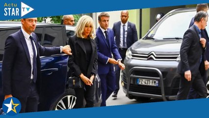 Brigitte et Emmanuel Macron unis après l'effroyable attaque à Annecy, des nouvelles des blessés sont