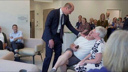 See Prince William's Reaction to a Cheeky Man's Candid Comment About Kate Middleton: 'Your Wife's No