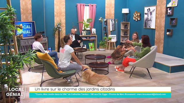 Local Génial - 09/06/2023 - Un livre sur le charme des jardins citadins