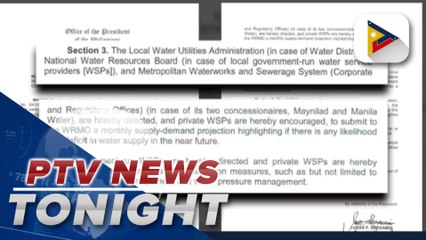 Chief executive to gov’t agencies: Conserve water