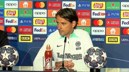 Inter coach Simone Inzaghi： Ce match est très important pour notre histoire