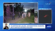 12-anyos na lalaki, aksidenteng nabaril ng 8-anyos niyang kalaro | Saksi