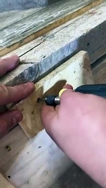 Décoffrage d’un seuil