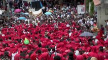 Cientos celebran Diablos danzantes de Yare en Venezuela