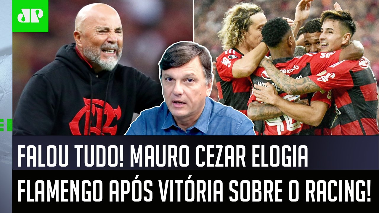 "ISSO FOI INTERESSANTE! E o Flamengo CONSEGUIU..." Mauro Cezar ELOGIA VITÓRIA sobre o Racing!