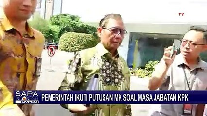 Masa Jabatan Pimpinan KPK Jadi 5 Tahun, Mahfud: Kurang Sependapat, Tapi Pemerintah Ikuti MK