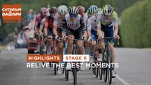 Highlights - Stage 6 - #Dauphiné 2023