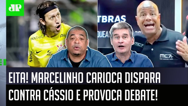 FALOU MER%@? OLHA como Marcelinho Carioca DETONOU Cássio e PROVOCOU DEBATE sobre o Corinthians!