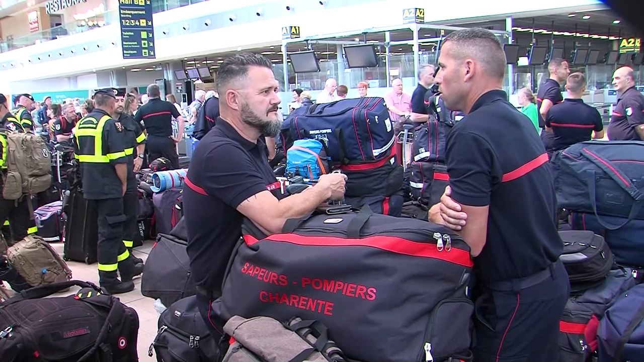 Pompiers et secouristes, ils sont partis au Canada combattre des monstres