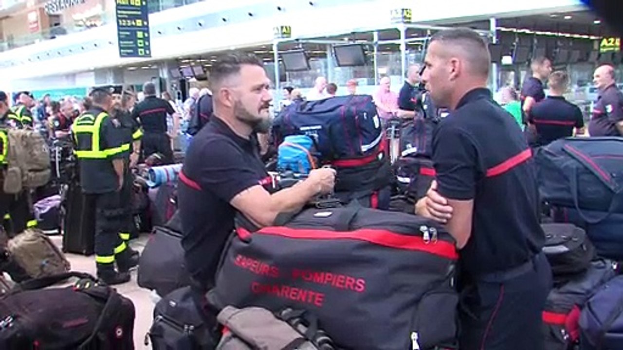 Pompiers et secouristes, ils sont partis au Canada combattre des monstres