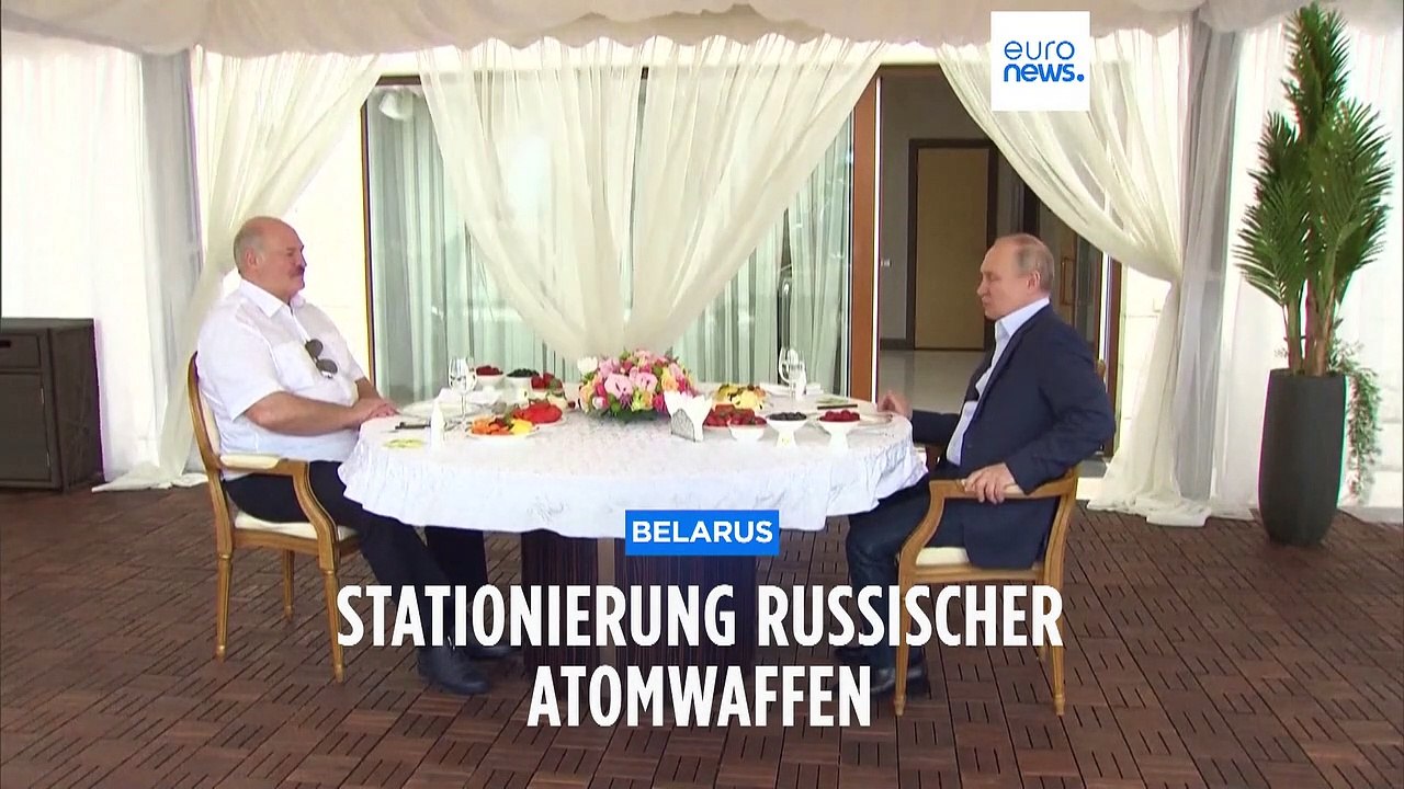 Russische Atomwaffen schon bald auf belarussischem Territorium stationiert