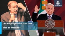 AMLO y Fox pelean por 