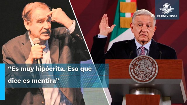AMLO y Fox pelean por paternidad de pensiones para adultos mayores