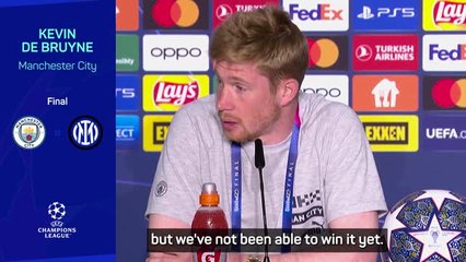 De Bruyne looking to complete 'incredible' Man City career with UCL glory