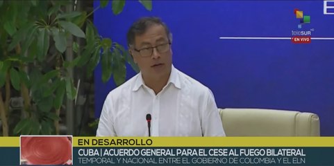 Presidente de Colombia aboga por la paz mediante la democracia y el cambio