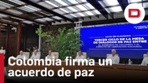 El Gobierno colombiano y el ELN pactan un alto al fuego de seis meses a partir del 3 de agosto