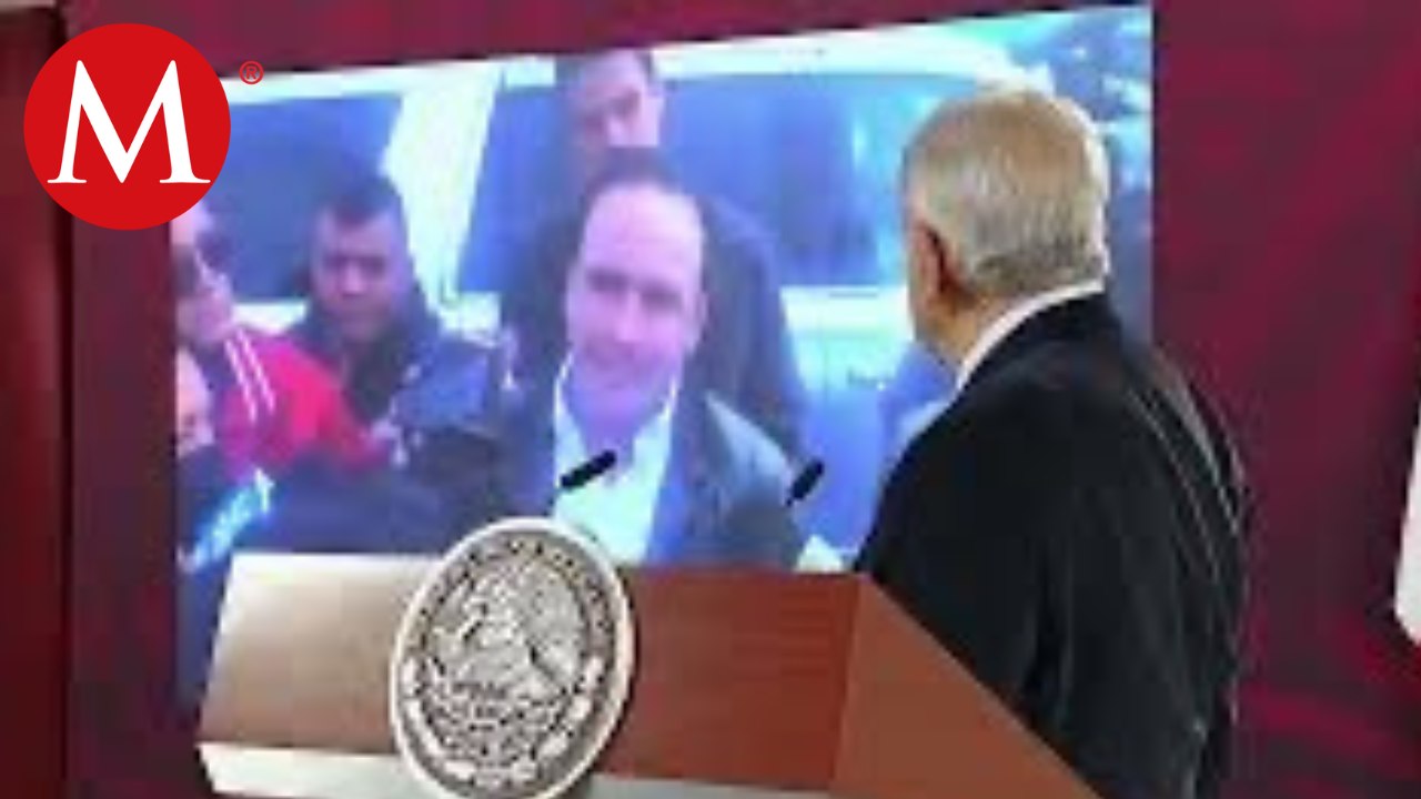 "Tiene pensamiento conservador"; AMLO exhibe a Manolo Jiménez en La Mañanera