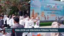 Iriana Jokowi & Wury Maruf Amin Ajak Siswa Bermain Permainan Tradisional!