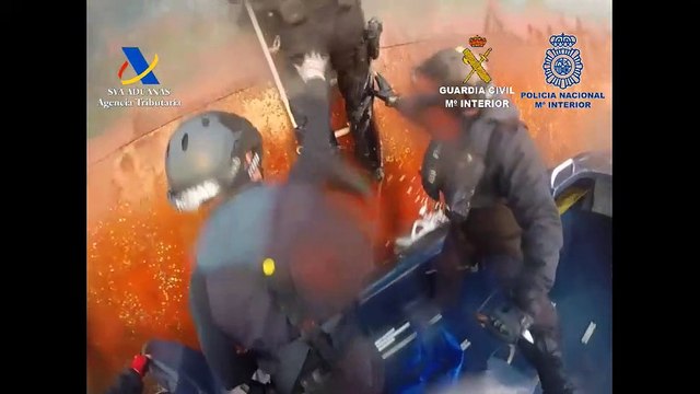 Un carguero al este de Canarias portaba 4.500 kilos de cocaína