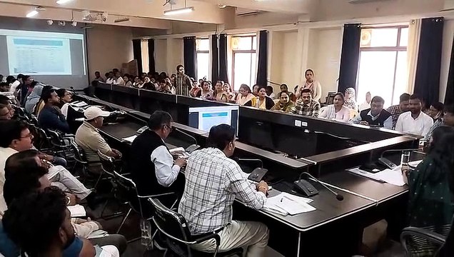 Collector took class of officers, identified 108 new malnourished children