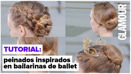 Tutorial de peinados de bailarinas de ballet ¡que amarás!