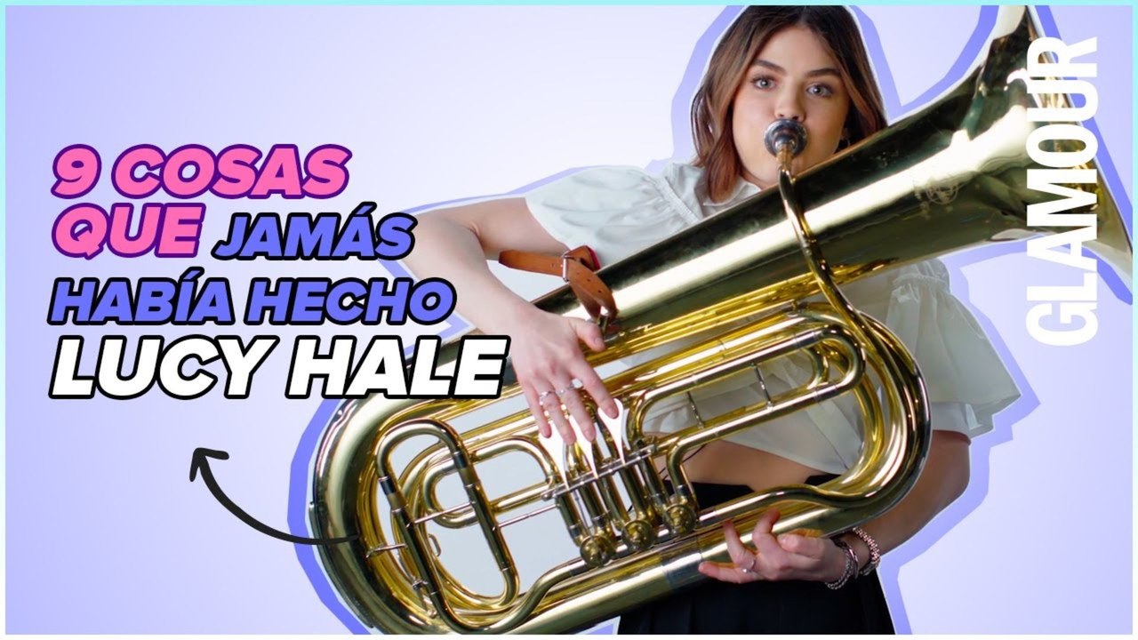 Lucy Hale prueba 9 cosas que JAMÁS había hecho antes