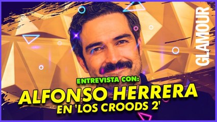 Alfonso Herrera, del horror al mundo de niños: ¿cómo fue prestar su voz para 'The Croods'?